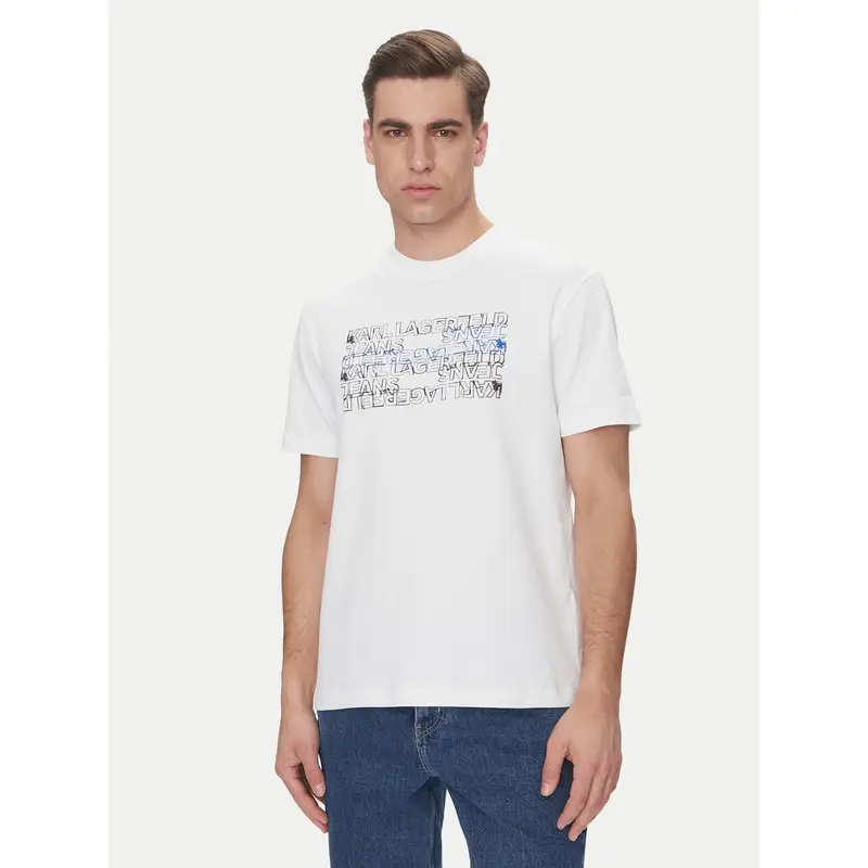 Karl Lagerfeld Jeans T-shirt Bianco 3214273