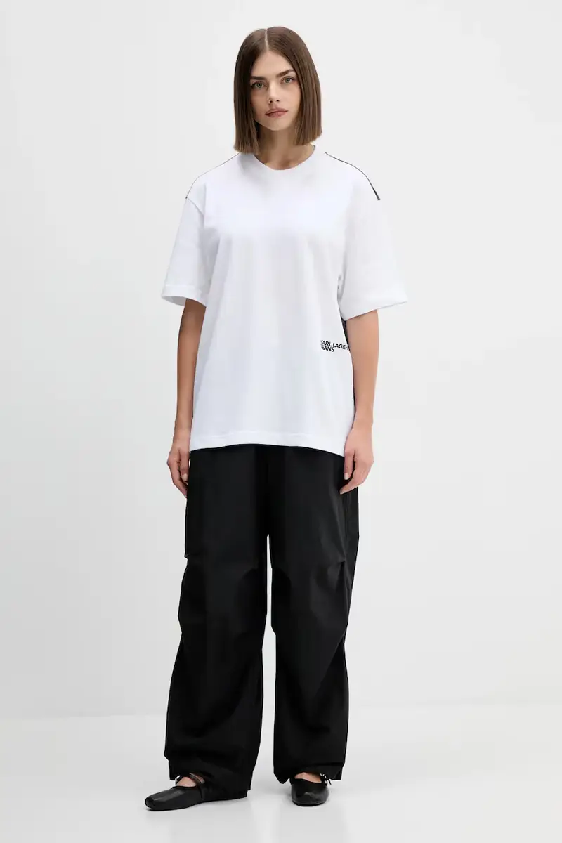 Karl Lagerfeld Jeans Jeans Donna Bianco 3243267 miniatura 2