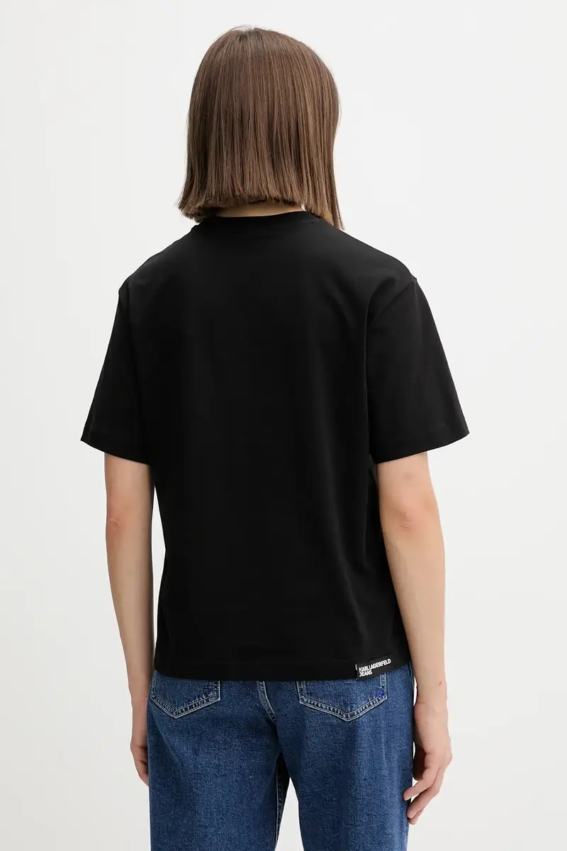 Karl Lagerfeld Jeans Jeans Donna Nero 3644888 miniatura 3