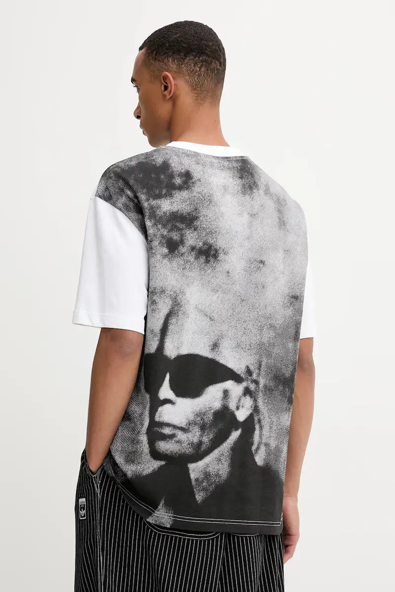 Karl Lagerfeld Jeans T-shirt Uomo Bianco 3124945