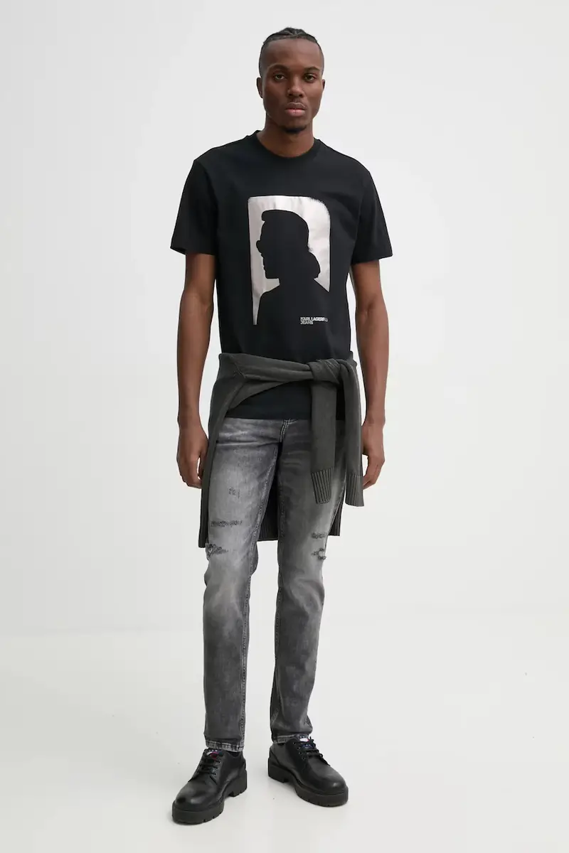 Karl Lagerfeld Jeans Jeans Uomo Nero 3327399 miniatura 2