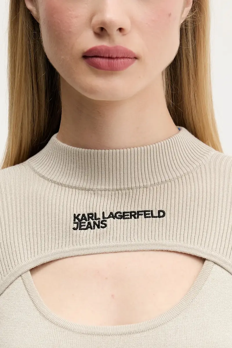 vestito colore beige A4W13010 miniatura 5