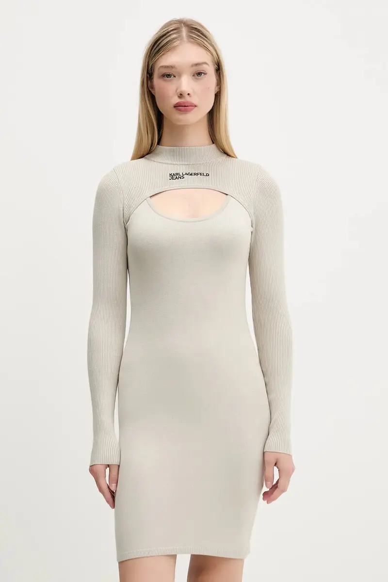 vestito colore beige A4W13010