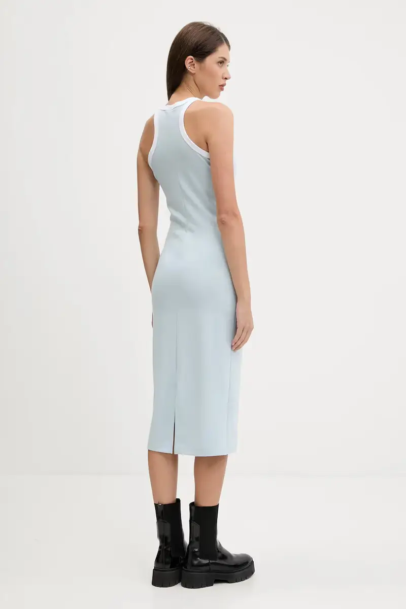 vestito colore blu A3W13008 miniatura 3