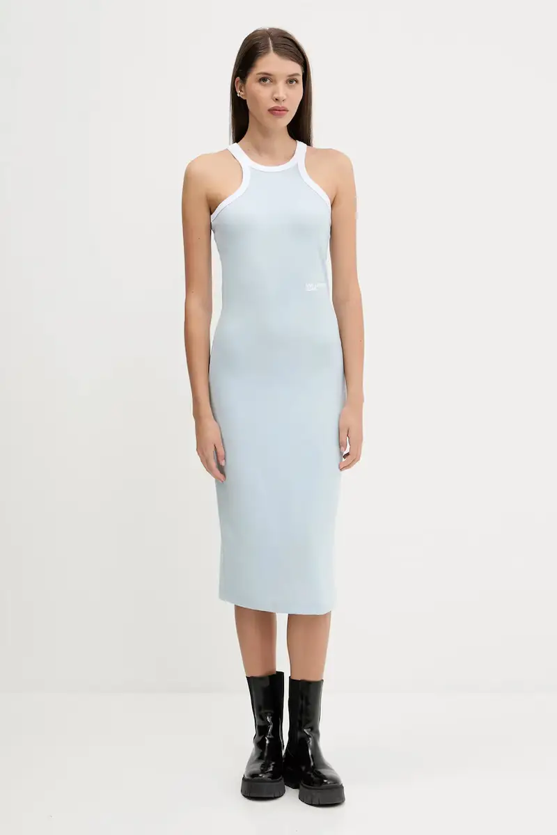 vestito colore blu A3W13008