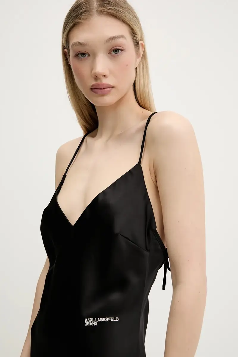 vestito colore nero A3W13045 miniatura 4