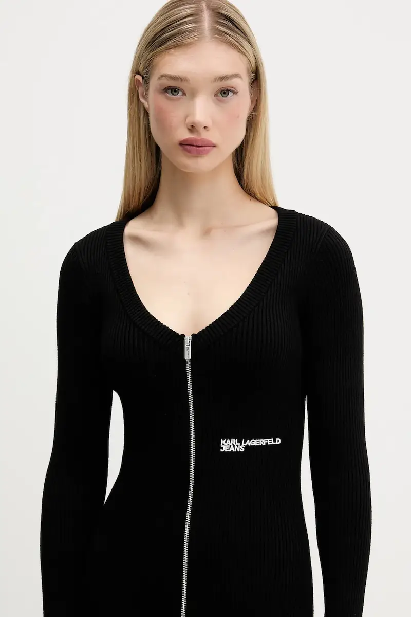 vestito colore nero A4W13011 miniatura 5