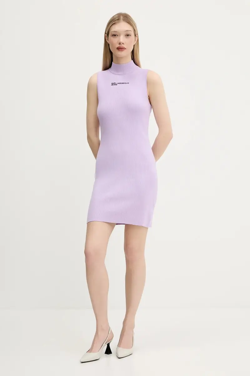 vestito colore violetto A3W13010 miniatura 2