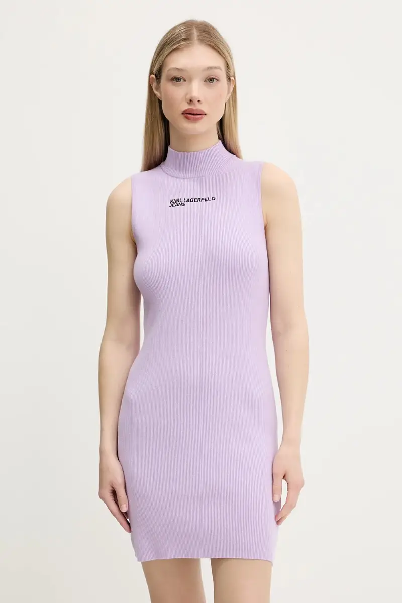 vestito colore violetto A3W13010