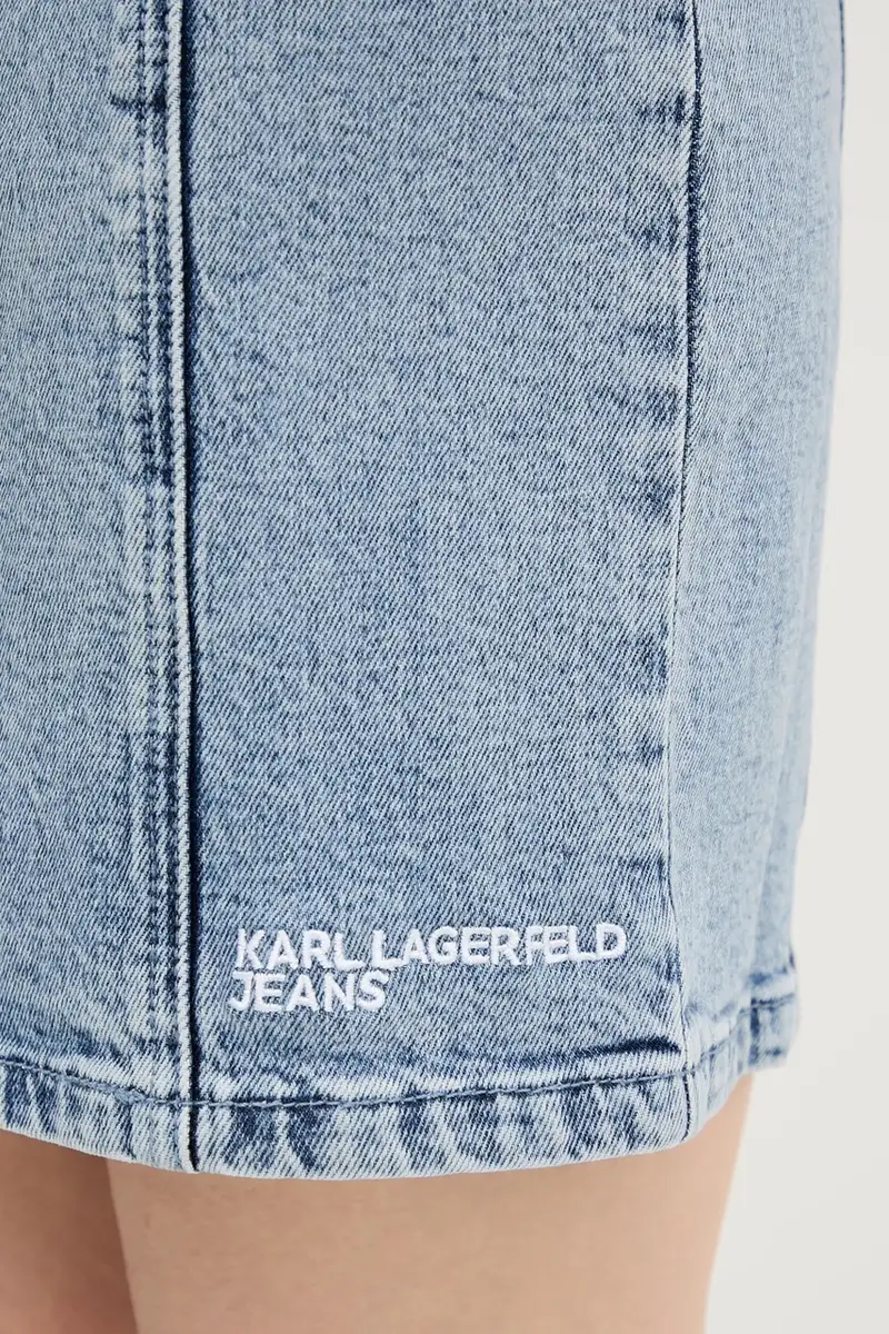 vestito di jeans colore blu A3W13016 miniatura 5