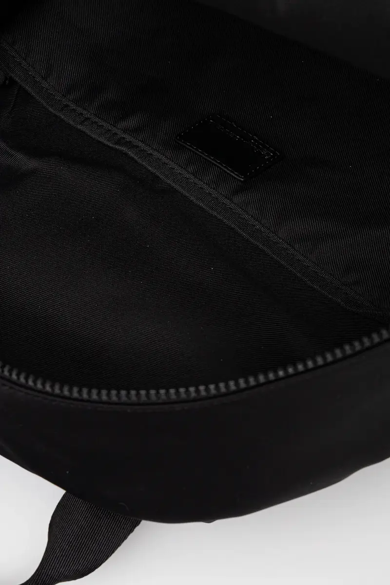 zaino uomo colore nero con applicazione A3M30353 miniatura 5