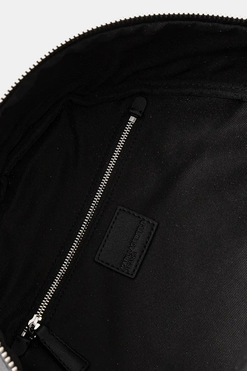 zaino uomo colore nero con applicazione A4M30314 miniatura 5