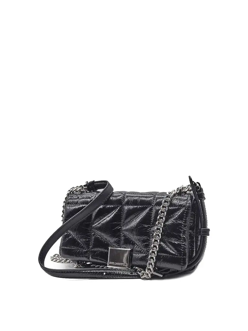K/KUILT SP Wrinkle Crossbody Nero