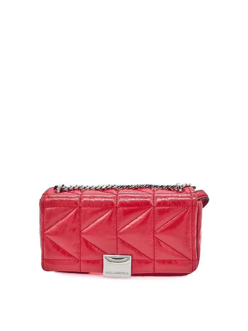 K/KUILT SP Wrinkle Crossbody Rosso