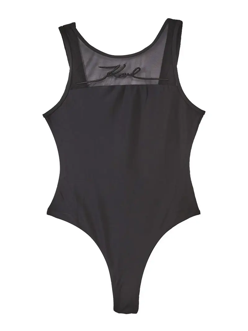 Karl Signature Rio Swimsuit Nero