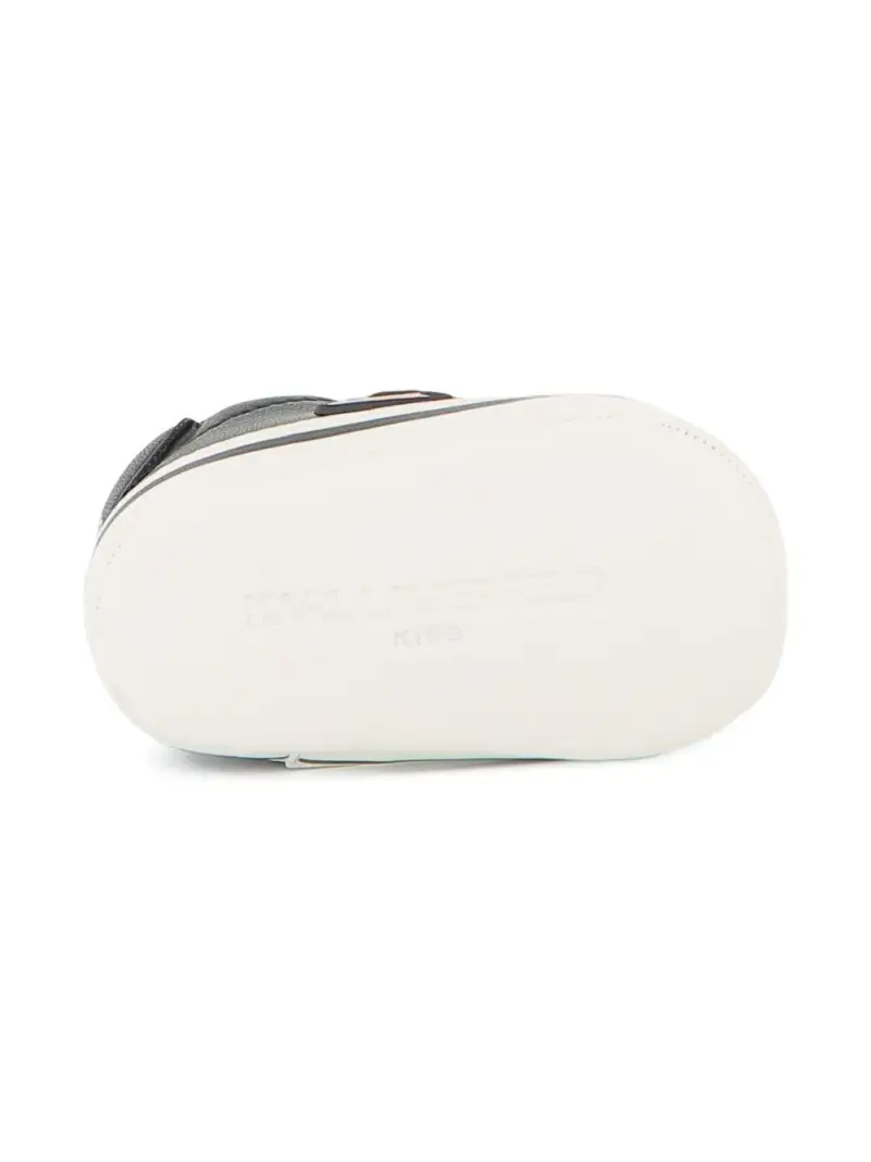 Sneakers con Logo e Lacci Elasticizzati Nero miniatura 2