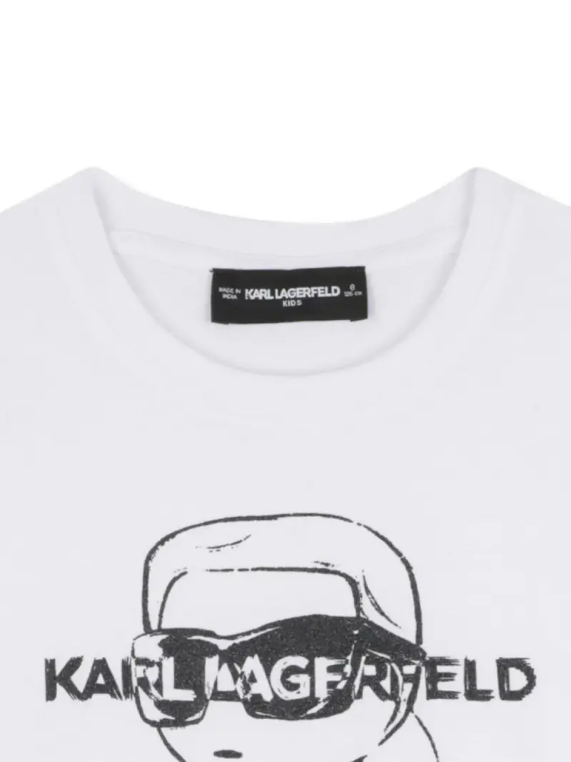 KARL LAGERFELD KIDS T-shirt Bianco 3872496 miniatura 2
