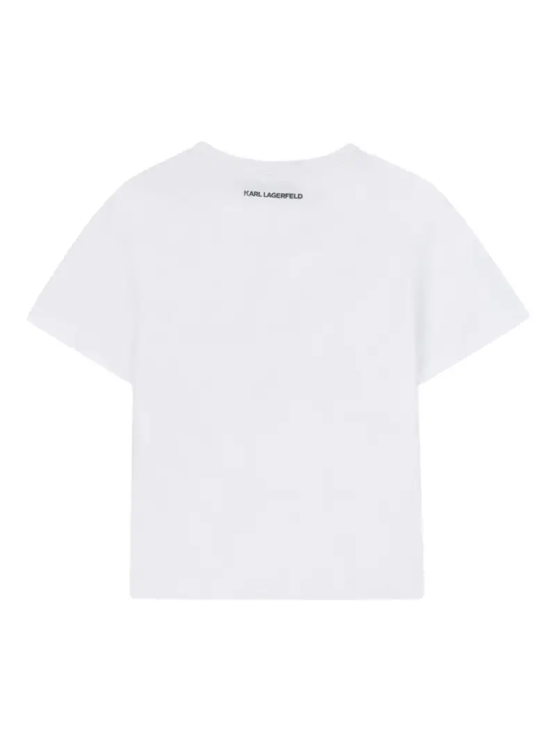 KARL LAGERFELD KIDS T-shirt Bianco 3872496 miniatura 3
