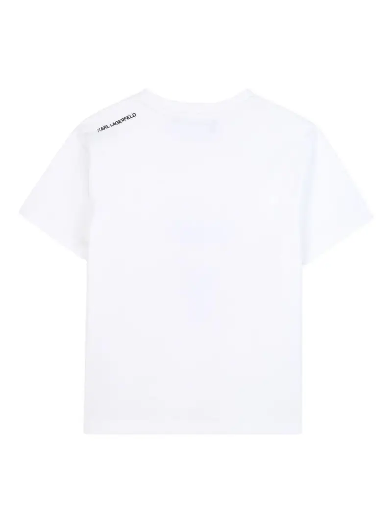 KARL LAGERFELD KIDS T-shirt Bianco 3872514 miniatura 2