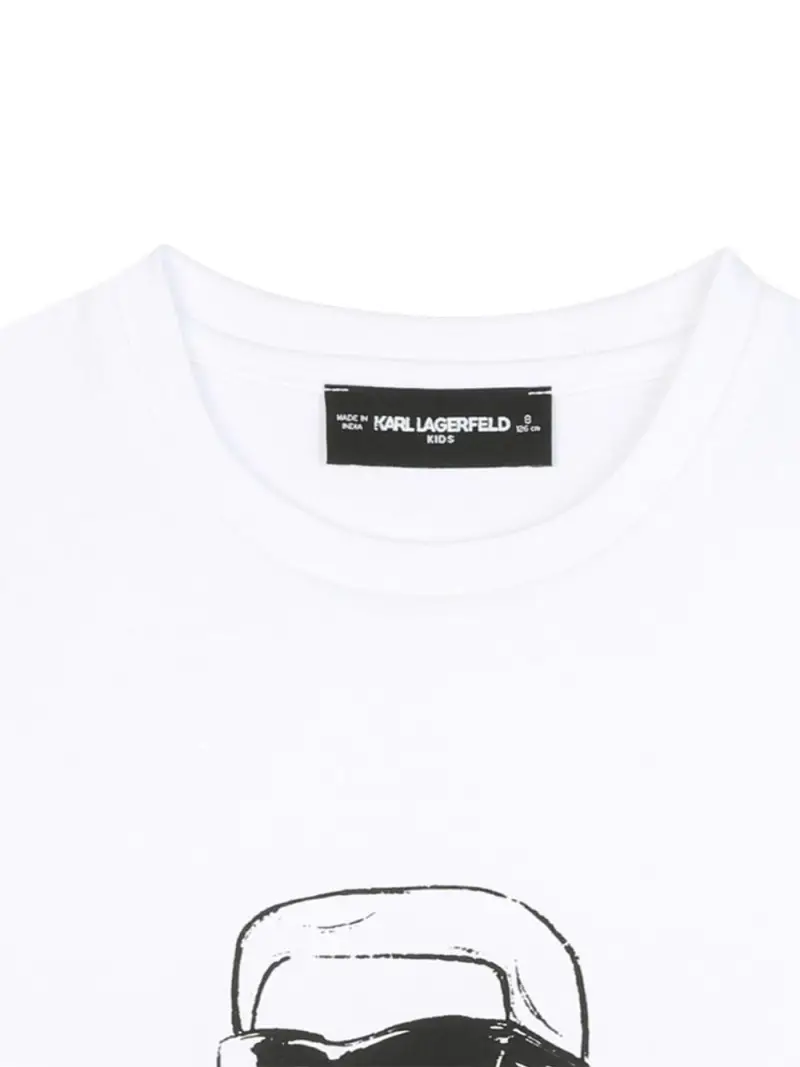 KARL LAGERFELD KIDS T-shirt Bianco 3872514 miniatura 3