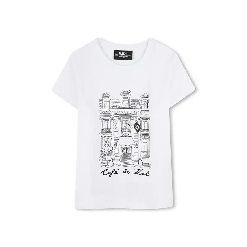 KARL LAGERFELD KIDS T-shirt Bianco 3213161