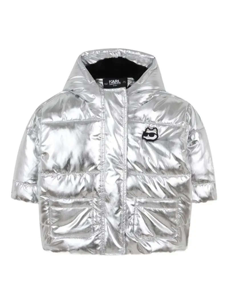 Karl Lagerfeld Kids Giacca Bambino Argento