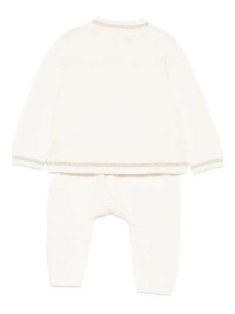 Karl Lagerfeld Kids Completo Ecru per Bambino miniatura 2