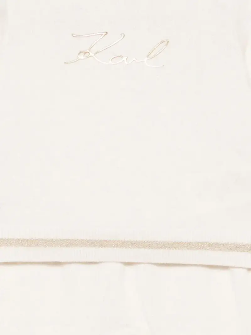 Karl Lagerfeld Kids Completo Ecru per Bambino miniatura 3