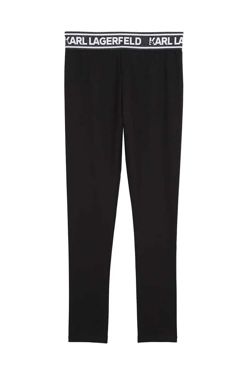 Karl Lagerfeld Leggings Nero 3881088 miniatura 2