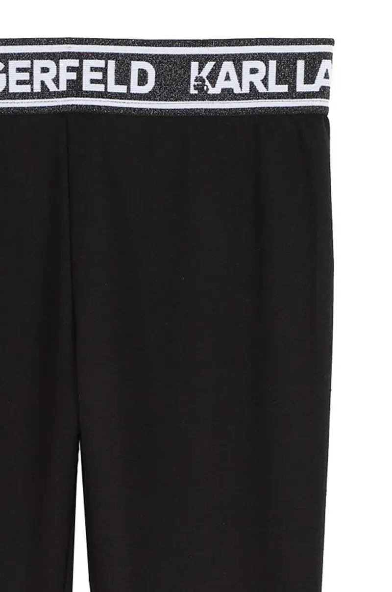 Karl Lagerfeld Leggings Nero 3881088 miniatura 4