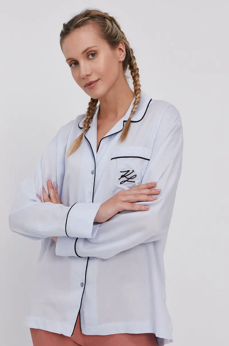 maglia da notte Blu miniatura 2