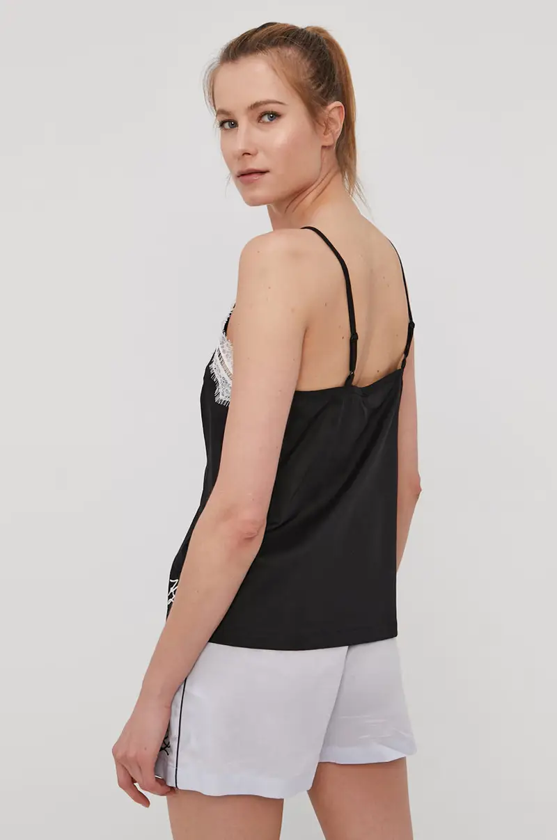 maglietta notte Nero miniatura 3