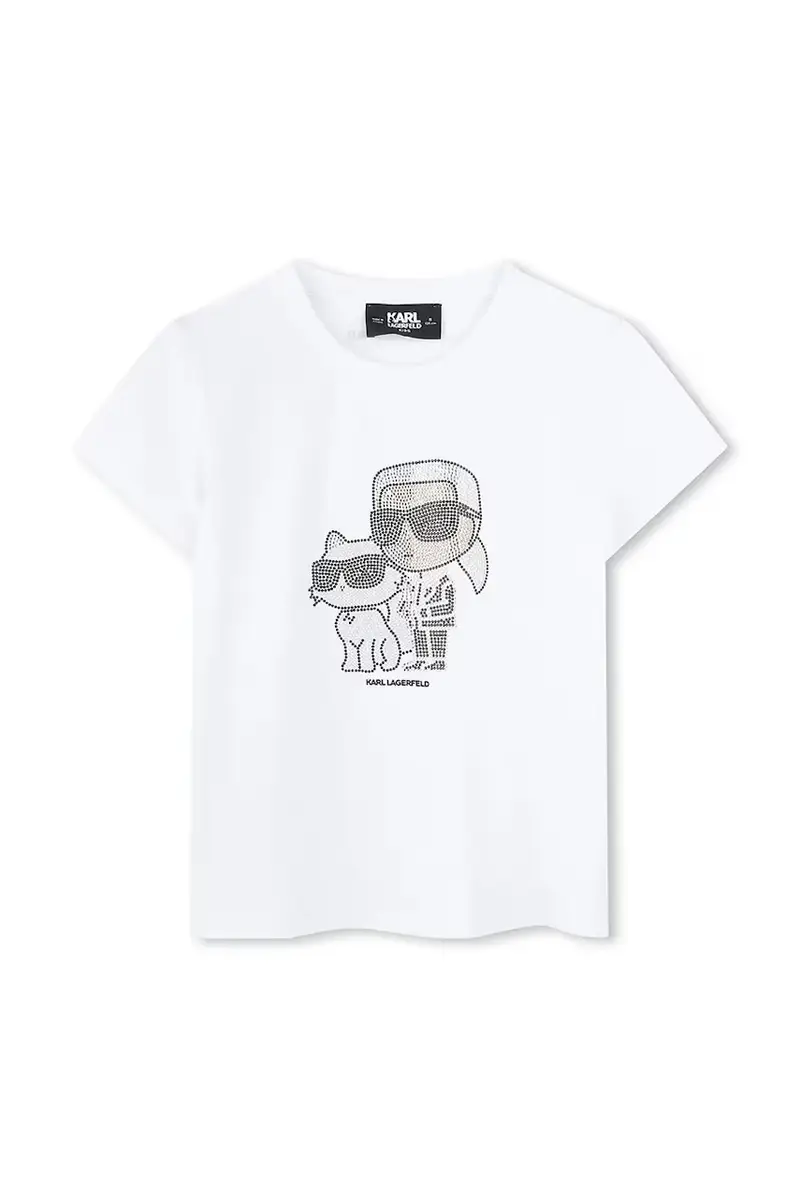 maglietta per bambini colore bianco Z30489