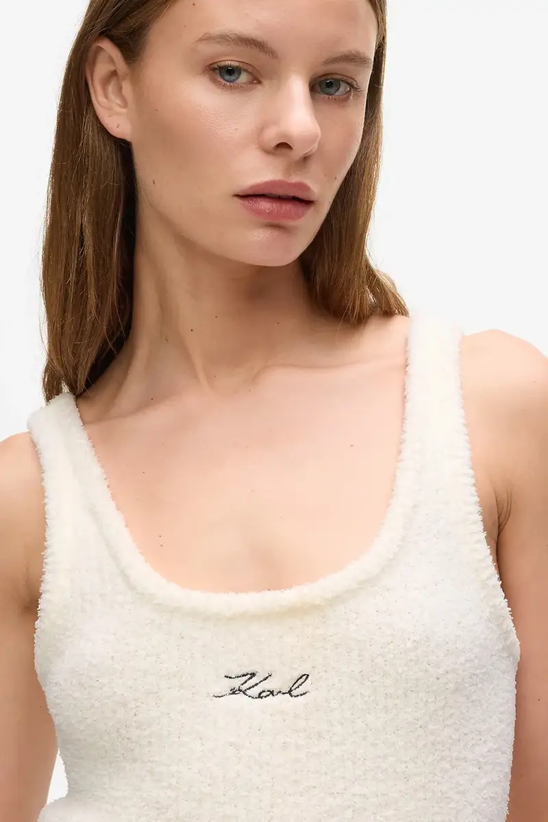 maglietta senza maniche colore bianco A4W44004 miniatura 3