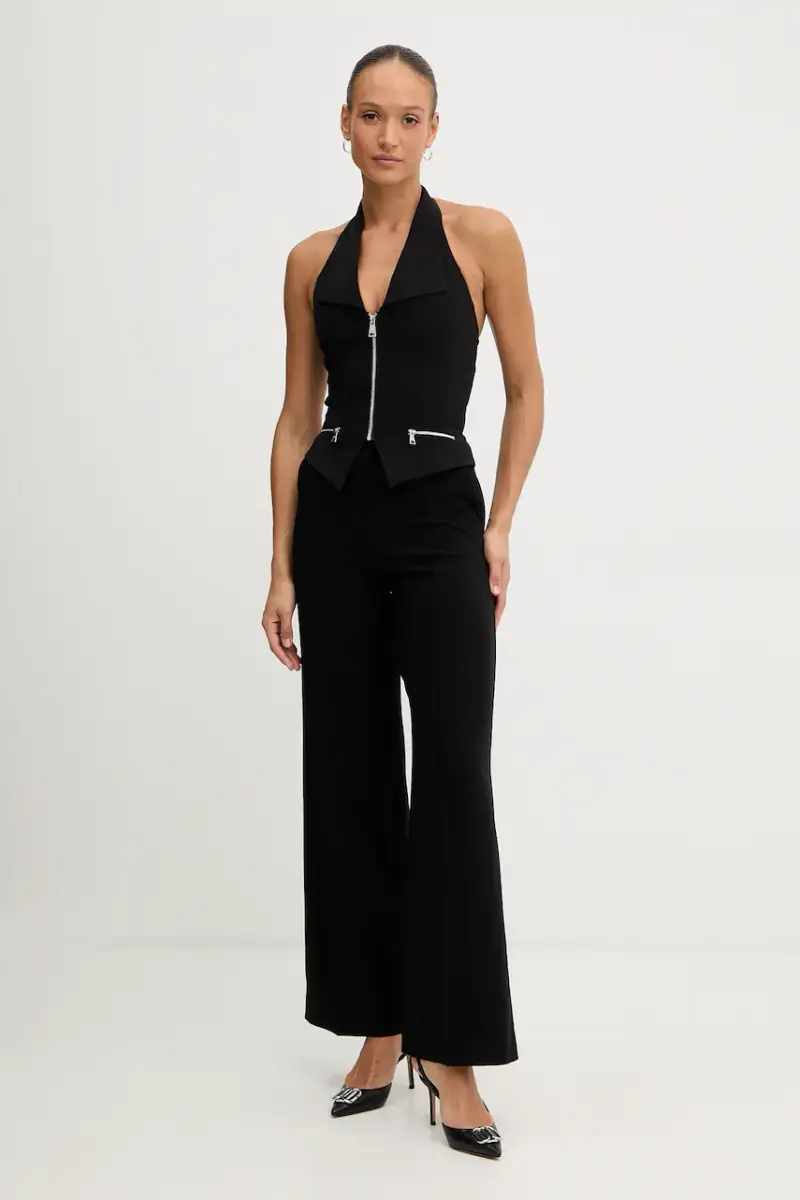 maglietta senza maniche colore nero A3W11022 miniatura 2