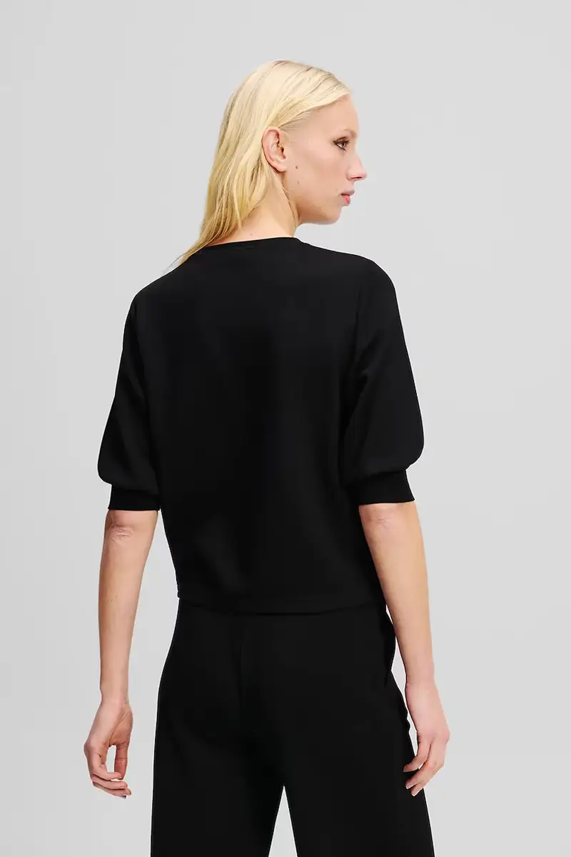 maglione donna colore nero A2W20040 miniatura 2