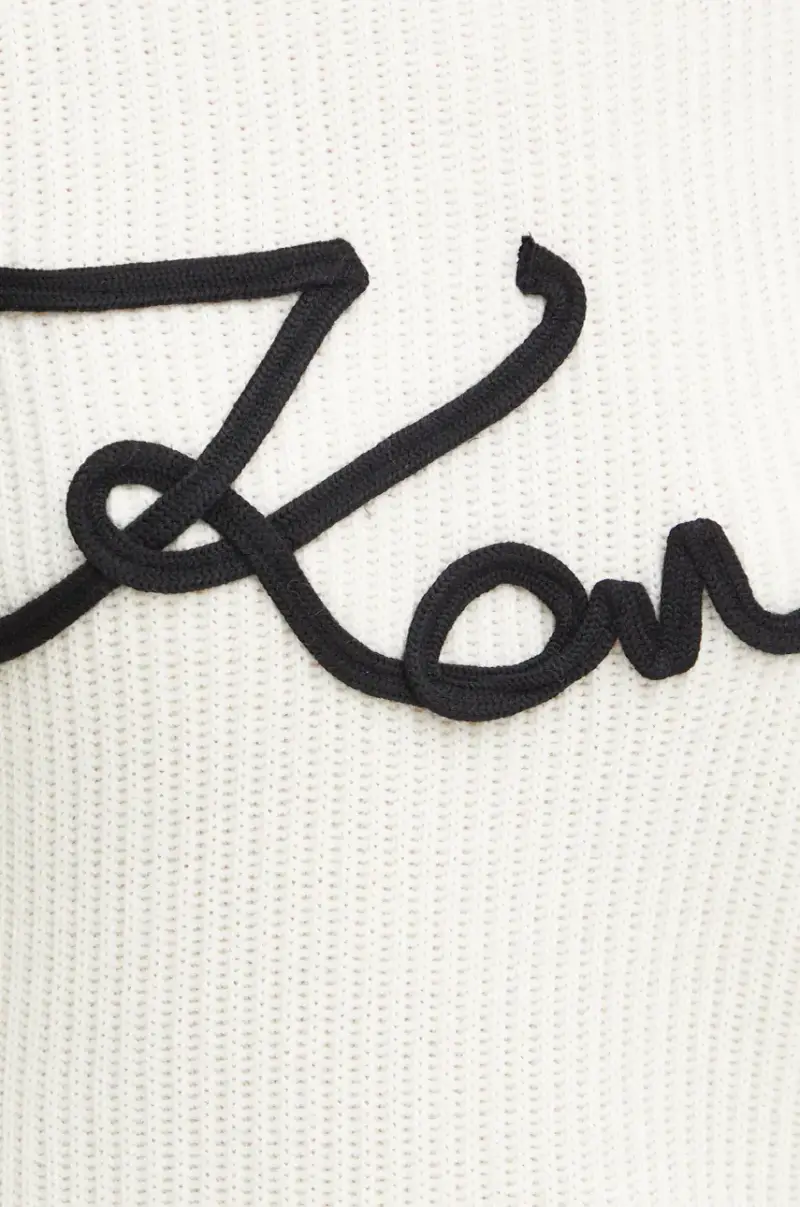 maglione in lana donna colore beige 246W2000 miniatura 5