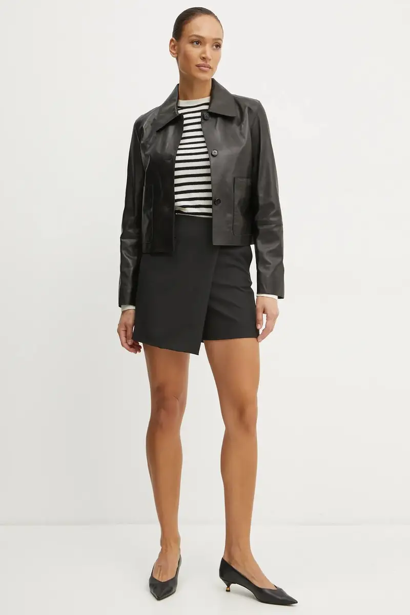 maglione in lana donna colore beige A1W18054 miniatura 2