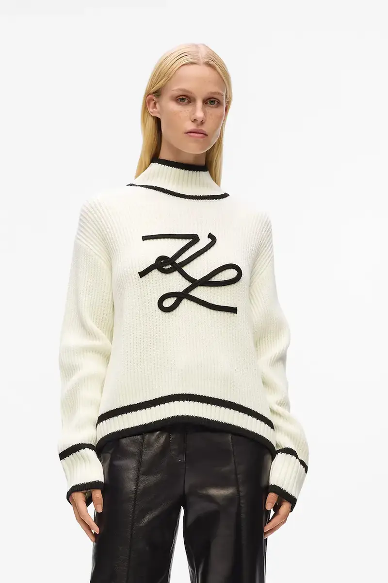 maglione in lana donna colore bianco A4W18051