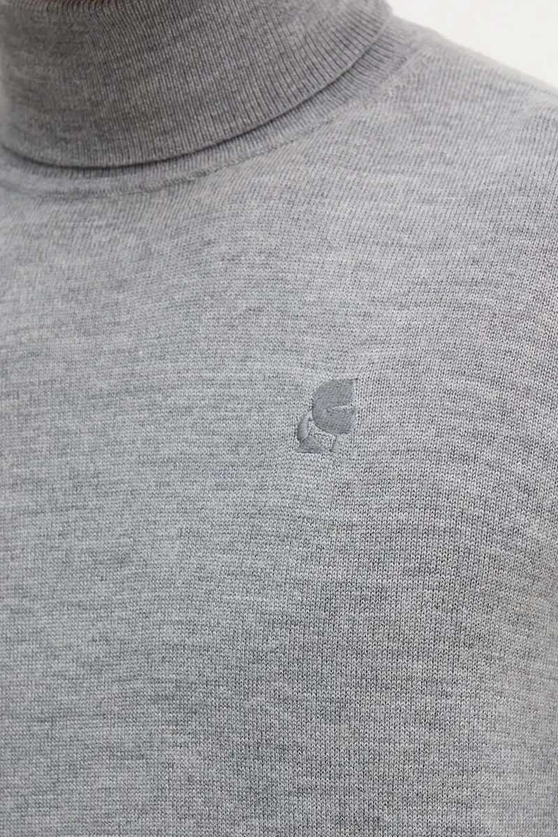 maglione in lana uomo colore grigio 554399.655058 miniatura 5