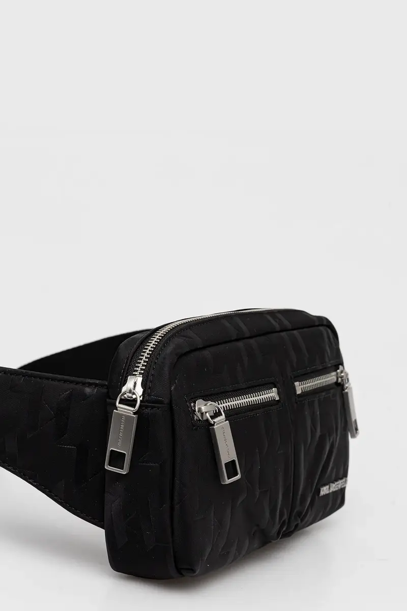 Karl Lagerfeld Marsupio Uomo Nero 3151617 miniatura 4