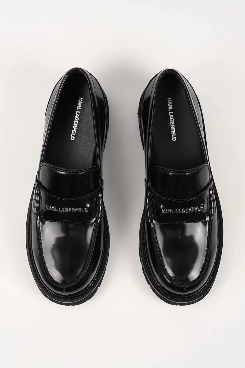 Karl Lagerfeld Mocassini Donna Nero 3152906 miniatura 4