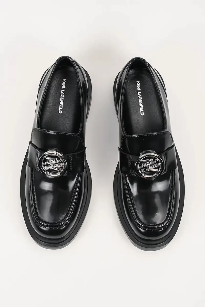 Karl Lagerfeld Mocassini Donna Nero 3275522 miniatura 4