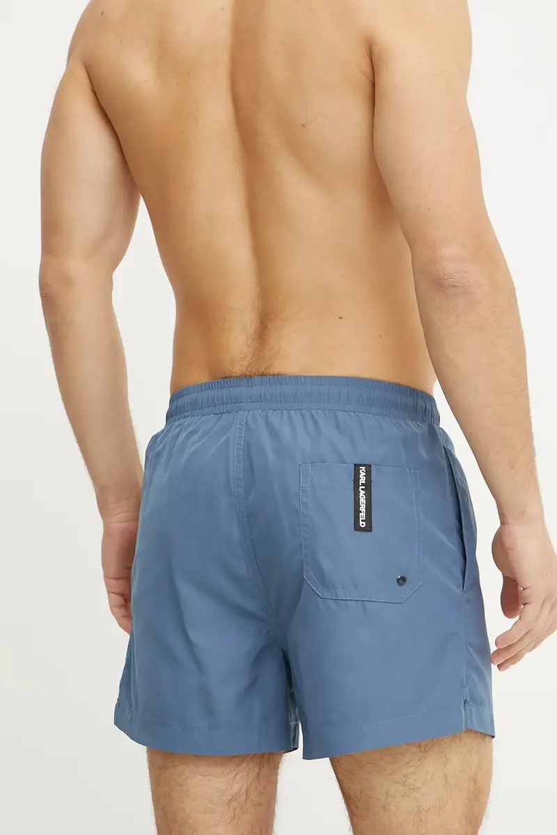 pantaloncini da bagno colore blu A1M46066 miniatura 3