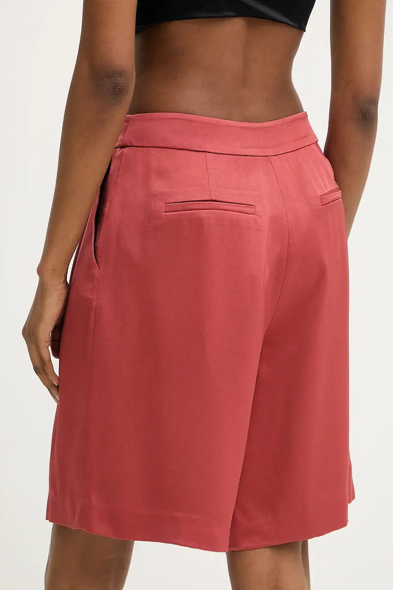 pantaloncini donna colore rosso A3W10097 Arancione miniatura 3