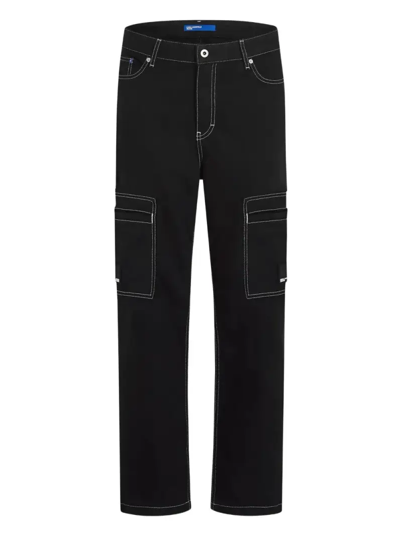 Karl Lagerfeld Pantaloni cargo Nero 4198972