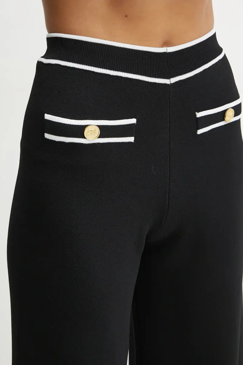 pantaloni donna colore nero A1W10072 miniatura 4