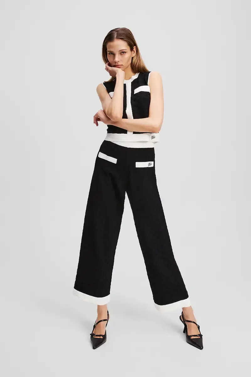 pantaloni donna colore nero A3W10103 miniatura 3