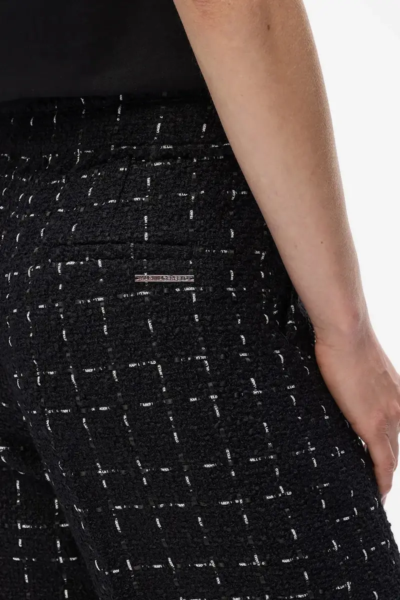 pantaloni donna colore nero A4W10109 miniatura 3