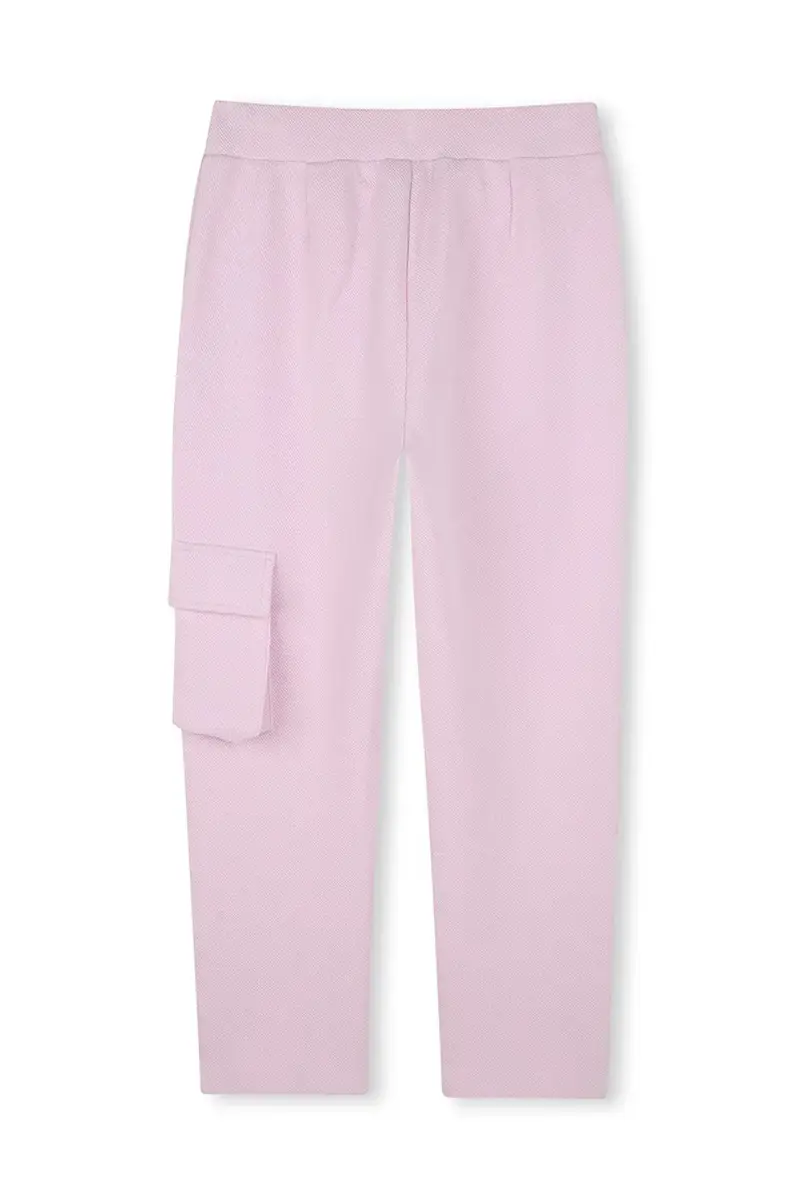 pantaloni per bambini colore rosa Z30451 miniatura 3